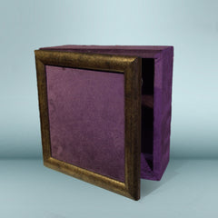 Purple Box Wood Lid Border