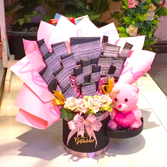 Gift Basket With Teddy Bear