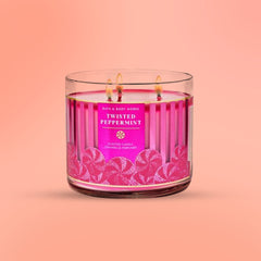 B&BW Twisted Peppermint Scented Candle