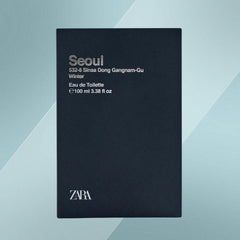 ZARA FOR MEN Man Seoul Winter Eau De Toilette EDT Fragrance Perfume 100ml New