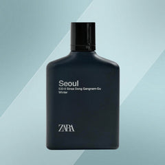ZARA FOR MEN Man Seoul Winter Eau De Toilette EDT Fragrance Perfume 100ml New