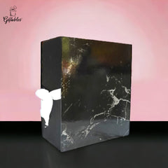 Black marble box xl size 18x14x4