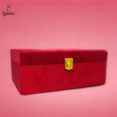 Velvet box red