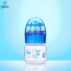 Newborn Baby Feeder Blue Fancy Rattle Cap 2 oz. / 60ml