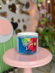 Bath and body works BEAUTIFUL DAY 3-Wick