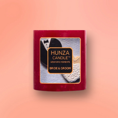 Hunza Pillar Candle - Bride & Groom