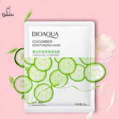 Bio aqua cucumber face sheet mask