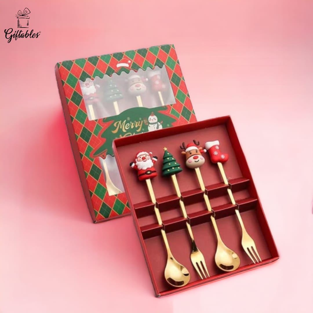 Merry Christmas Cutlery Set