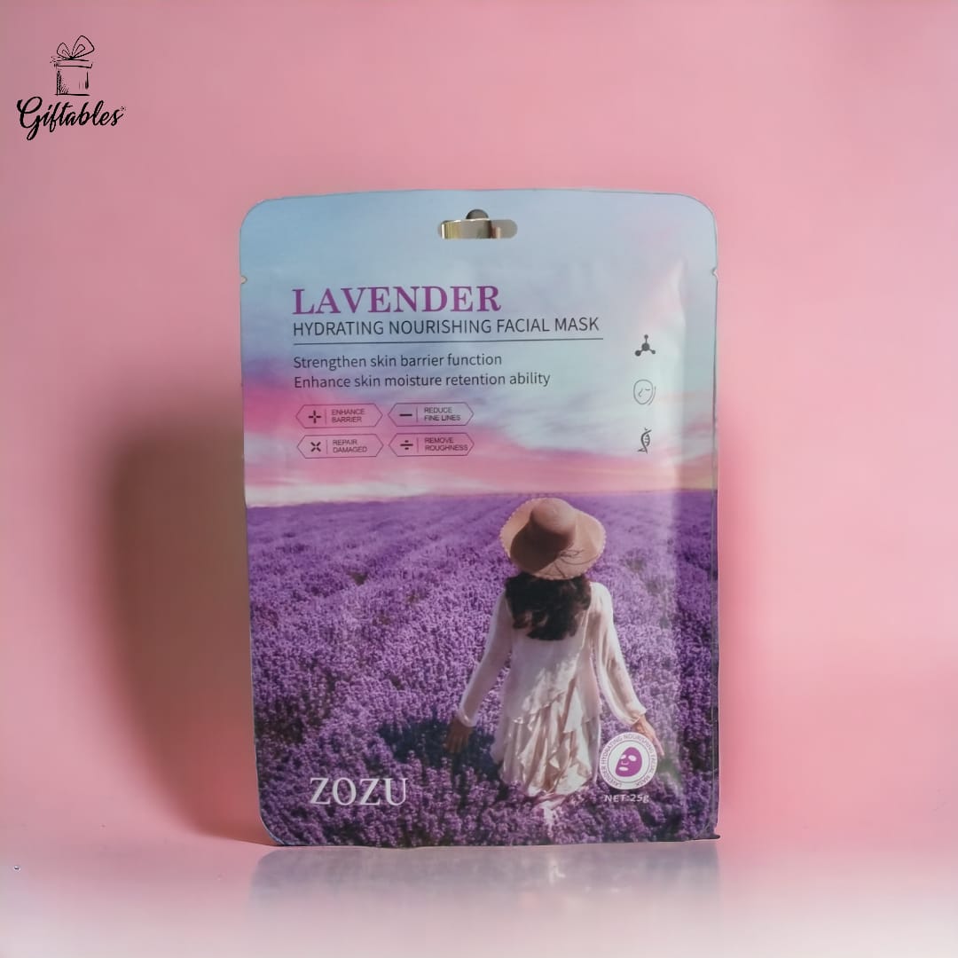 Zozu lavender facial mask