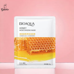 bio aqua honey moisturizing sheet mask