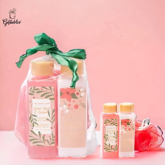 My beauty spot spiced apple & caramel body wash + body lotion (79.8ml each)