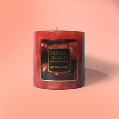 hunza pillar candle spiced apple