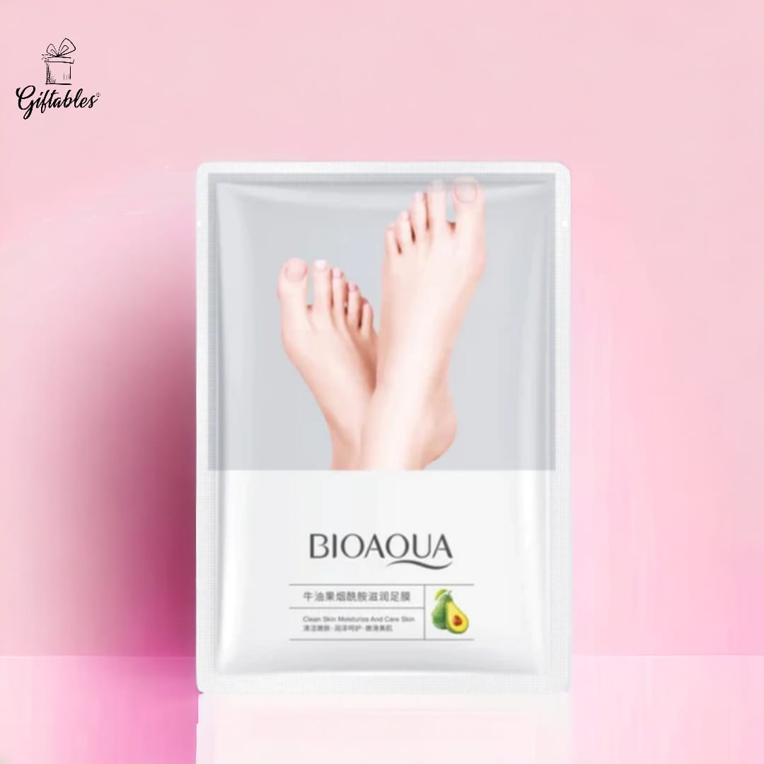 Bio aqua foot mask avocado