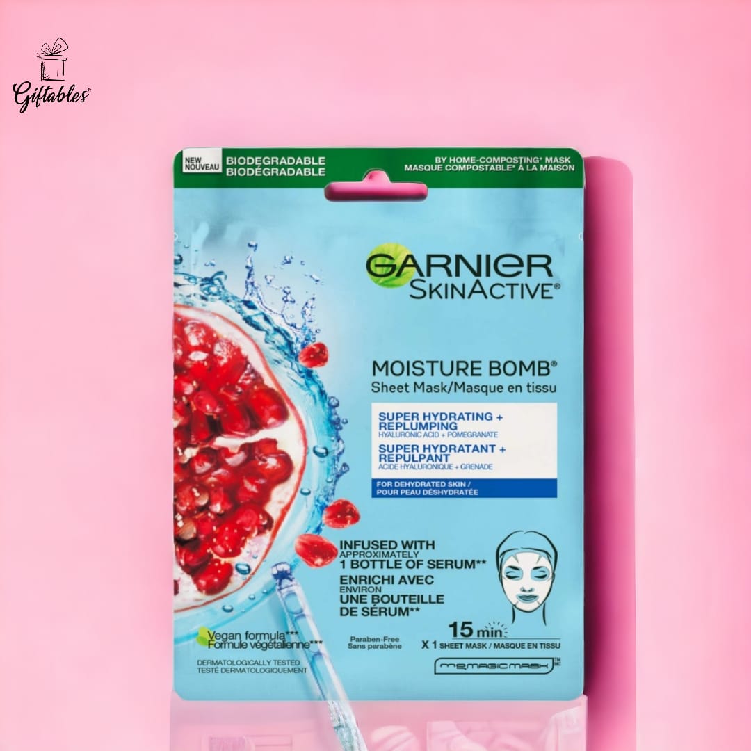 Garnier moisture bomb sheet mask