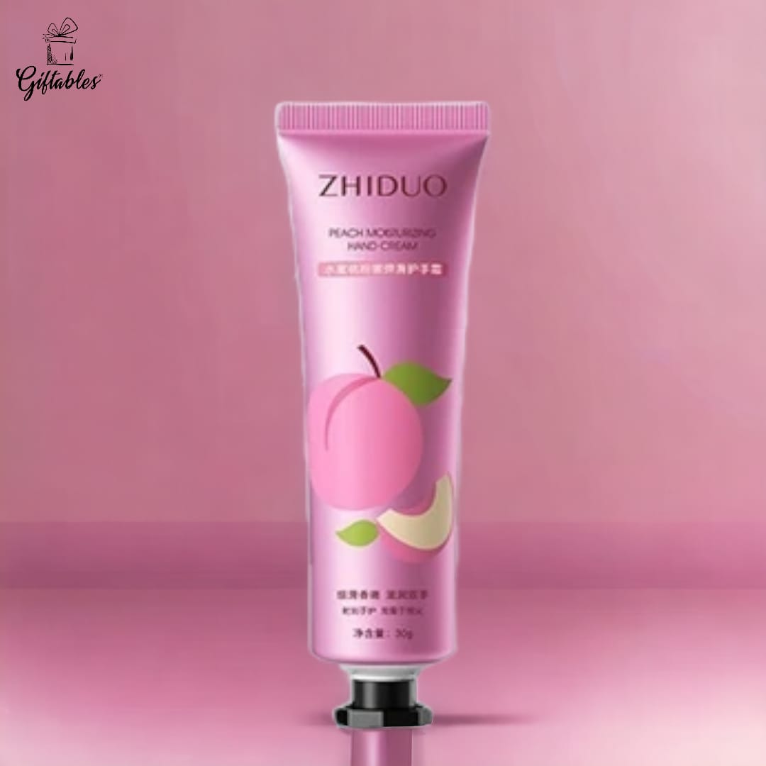 Zhiduo peach hand cream