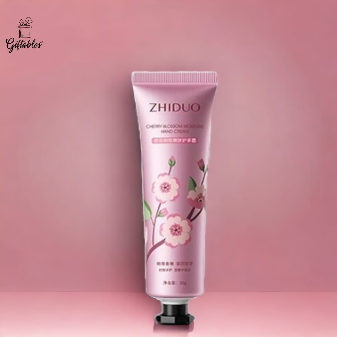 Zhiduo cherry blossom hand cream