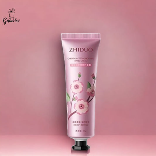 Zhiduo cherry blossom hand cream