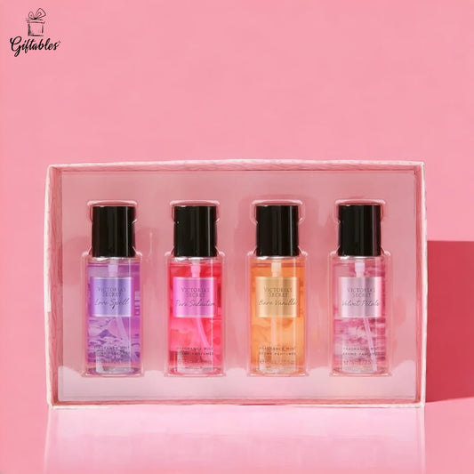 Victoria's Secret
Victoria's Secret Mini Mist Gift Set: Love Spell, Pure Seduction, Bare Vanilla, Velvet Petals