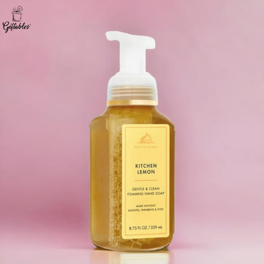 Kitchen Lemon
Gentle & Clean Foaming Hand Soap