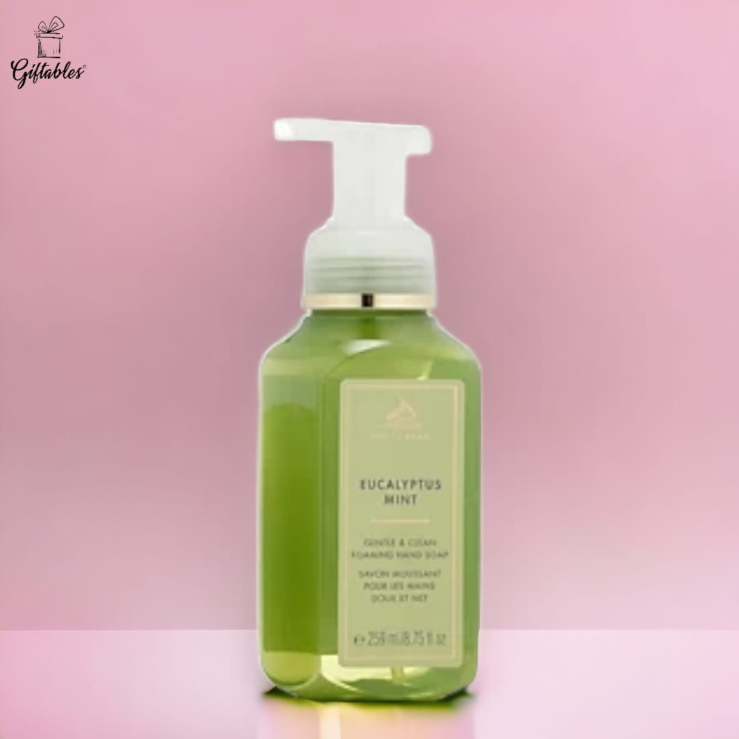 Eucalyptus Mint
Gentle & Clean Foaming Hand Soap