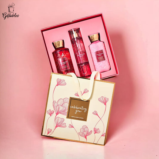 BATH & BODY WORKS CHAMPAGNE TOAST GIFT SET