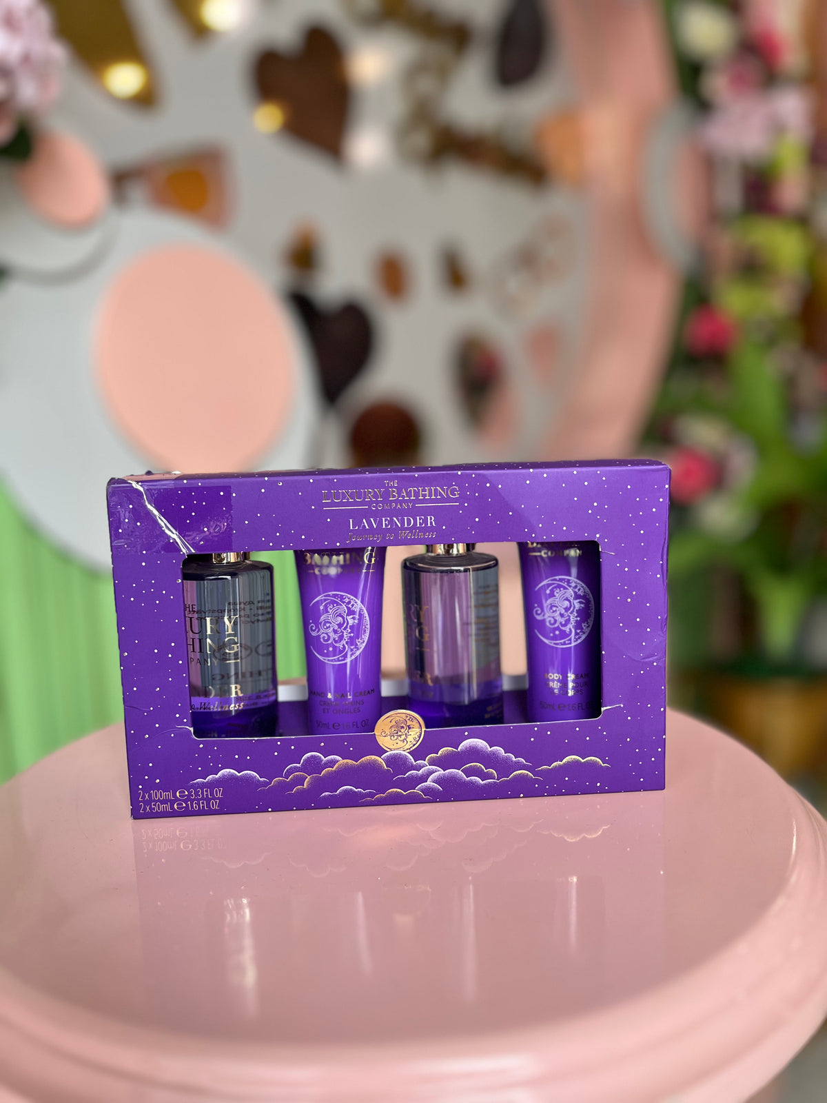 The Luxury Bathing Company Lavender Journey to Wellness Set