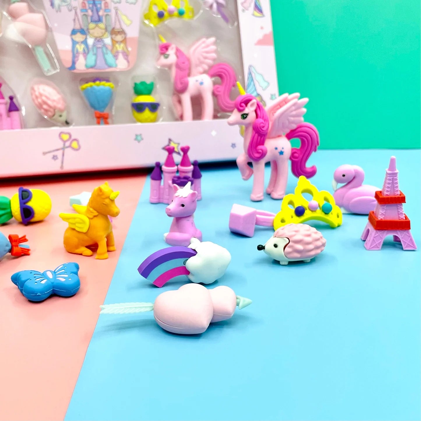 Fairytale Palace Erasers for Kids