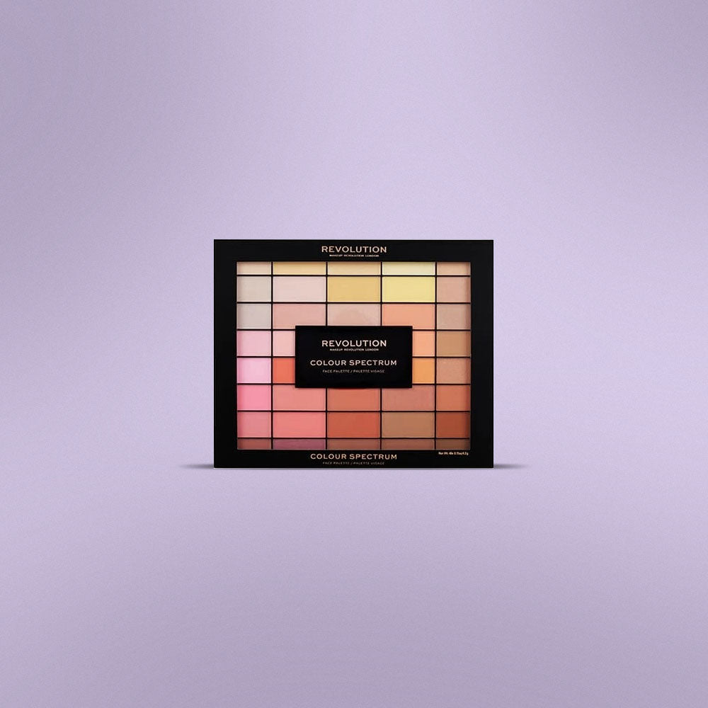 Revolution color spectrum face pallette