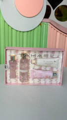 Tahari Peony Blush scent bath and body gift set