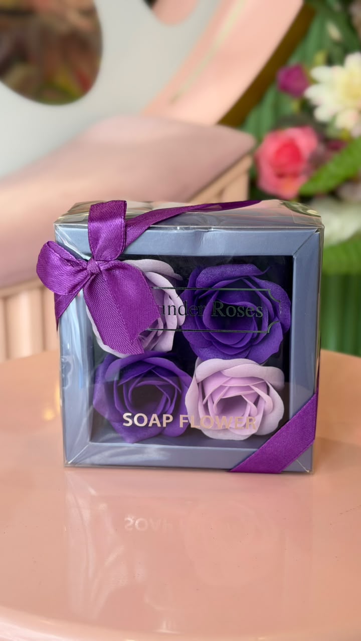 Soap Petals Flower Purple