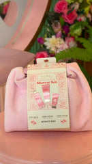 Nicole Miller Shower Kit Pink