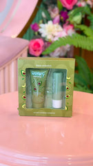 Water Embellish Lip Balm & Hand Cream Set Avocado