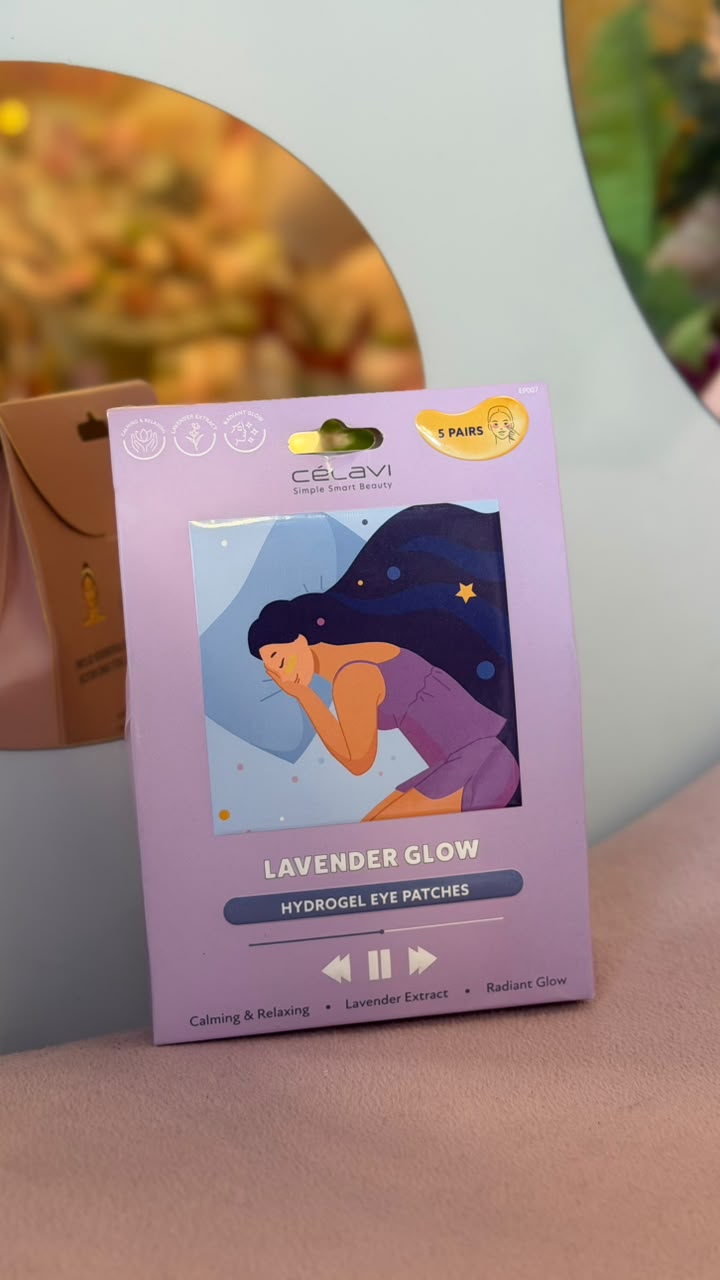 Lavender Hydrogel Eye Patches