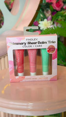 Shimmery Sheer Balm Trio