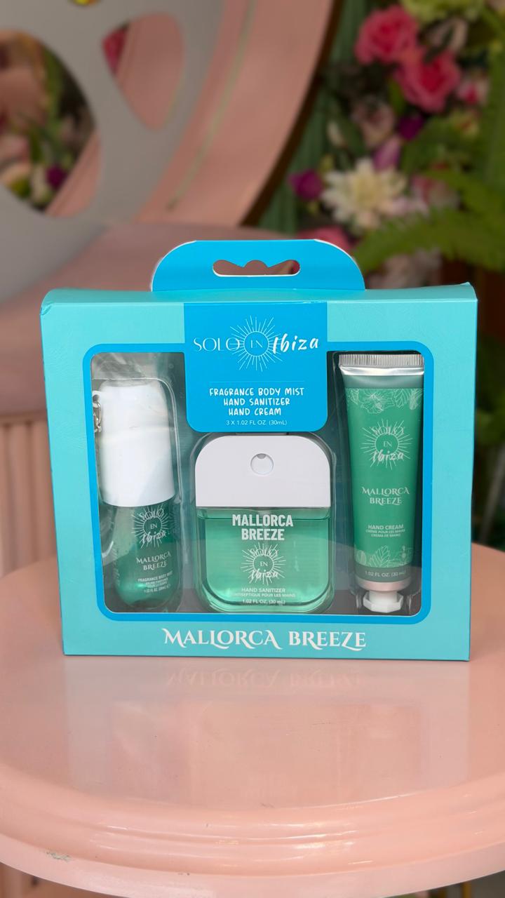 Solo En Ibiza Mallorca Breeze 3Pcs Gift Set