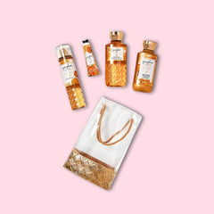 Gingham Glow gift set