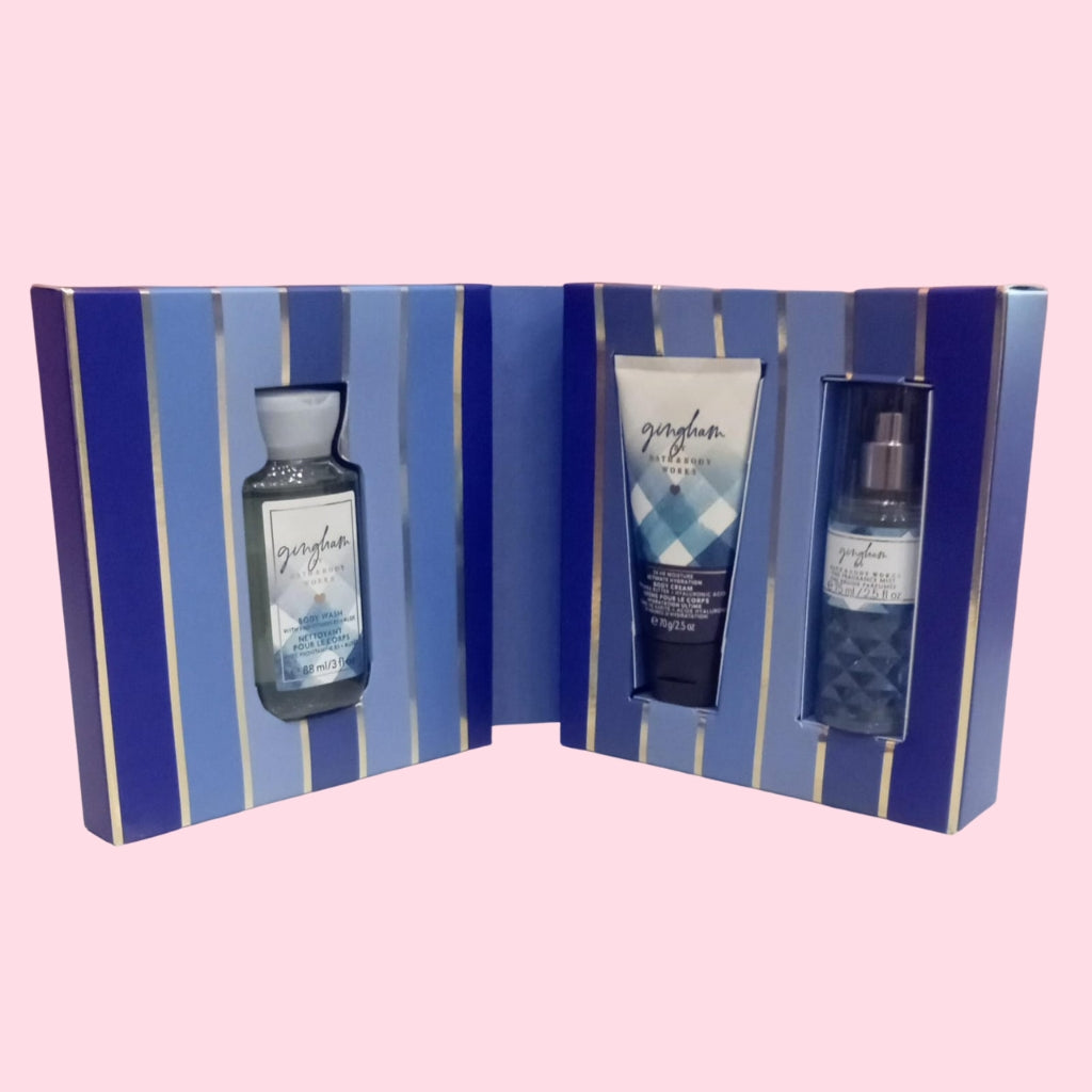 B&B Gingham Gift set