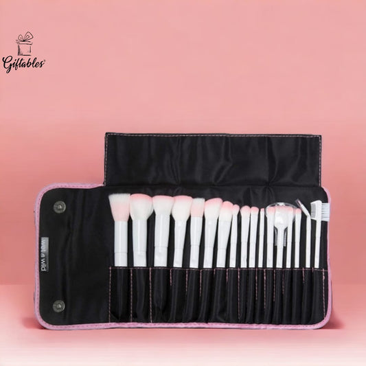 WET AND WILD 17 Piece Brush Roll