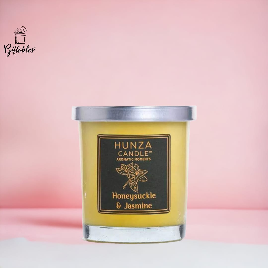 hunza candle honeysuckle & jasmine