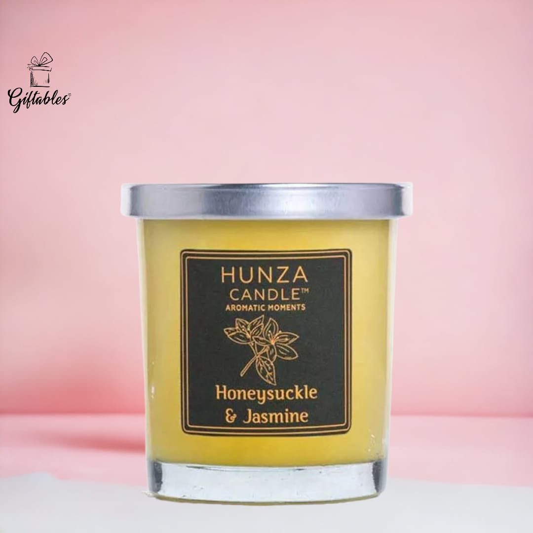 hunza candle honeysuckle & jasmine