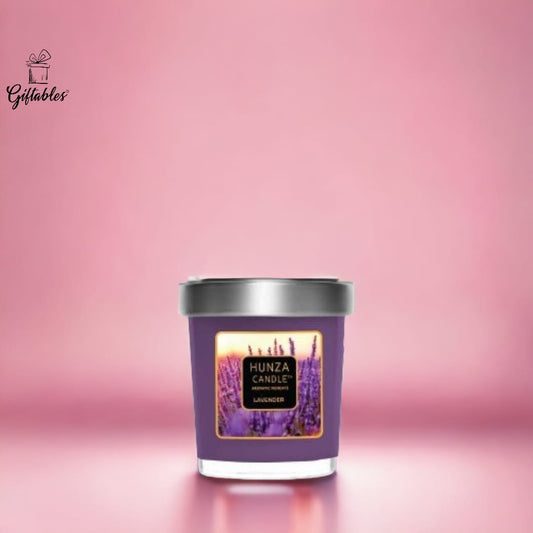 hunza candle lavendar