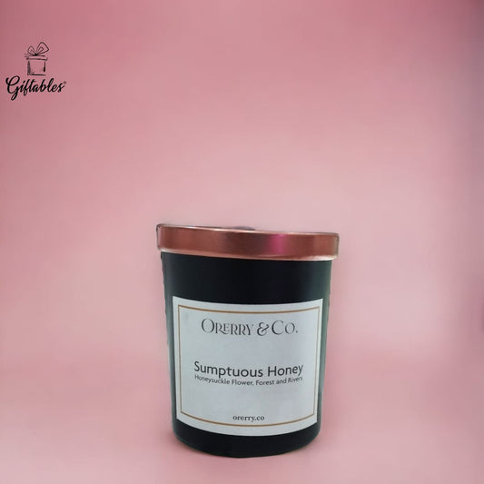 Orerry Premium Scented Candle Sumptuous Honey