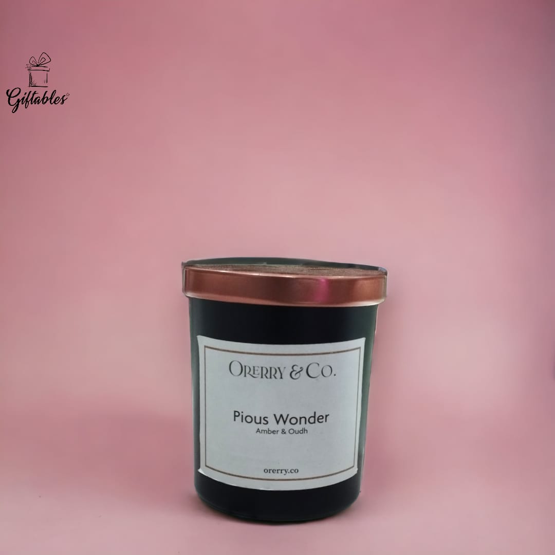 Orerry Premium Scented Candle Pious Wonder