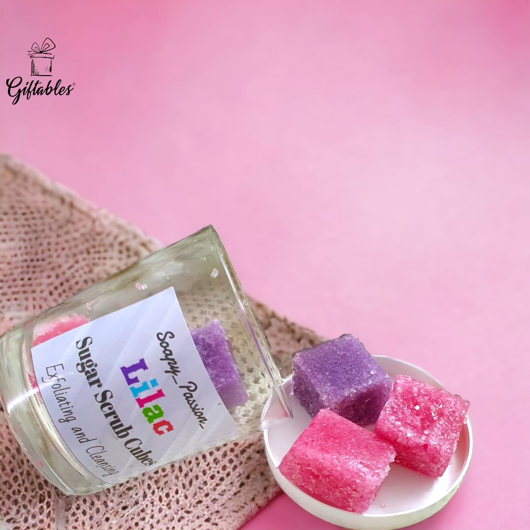 Soapy Passion Sugar Scrub Cubes exfoliating & cleansing