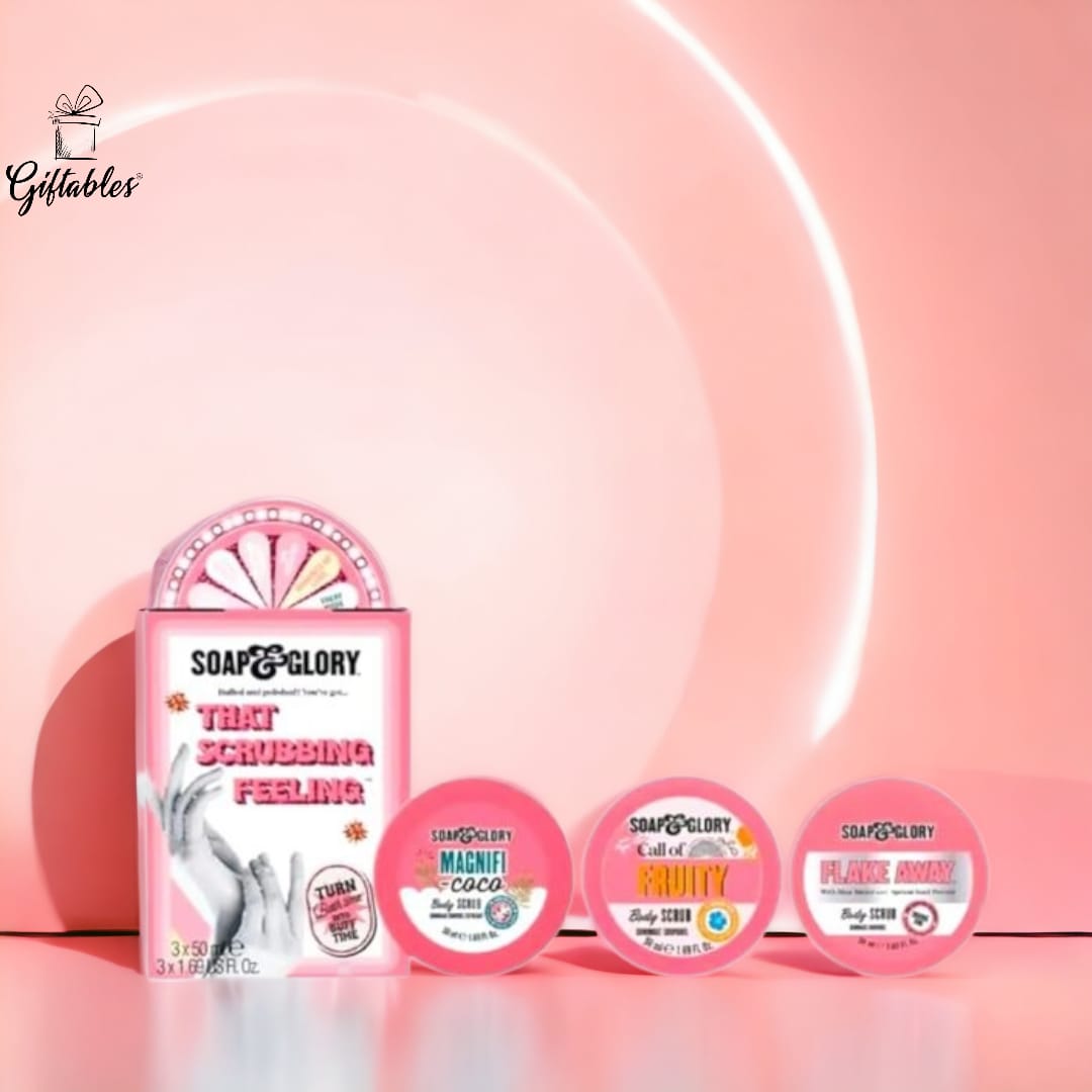 Soap & Glory that scrubbing feeling set