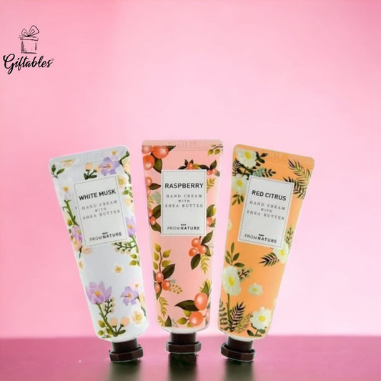 Fromnature Hand Cream With Shea Butter Gift Set of 3 pcs (50ML X3)