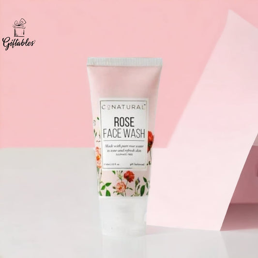 Conatural rose face wash 60ml