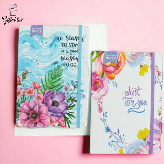 Floral Quotes Notebook A5 Size