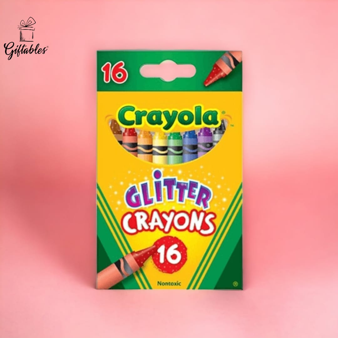 Crayola Glitter Crayons 16 Count