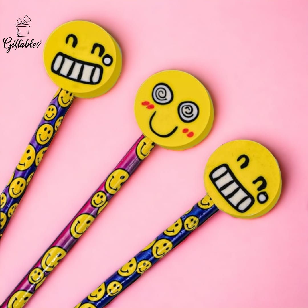 emoji pencil w attached eraser